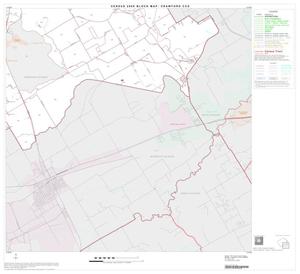 2000 Census County Subdivison Block Map: Crawford CCD, Texas, Block 4