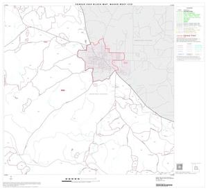 2000 Census County Subdivison Block Map: Mason West CCD, Texas, Block 4