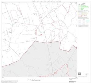 2000 Census County Subdivison Block Map: Lincoln-Dime Box CCD, Texas, Block 5