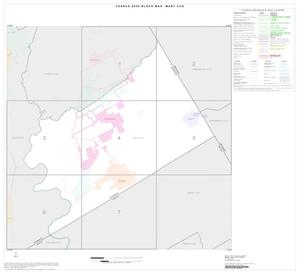 2000 Census County Subdivison Block Map: Mart CCD, Texas, Index