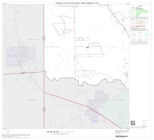 2000 Census County Subdivison Block Map: Montgomery CCD, Texas, Block 8