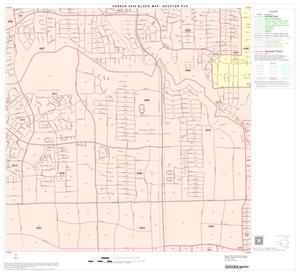 2000 Census County Subdivison Block Map: Houston CCD, Texas, Block 77