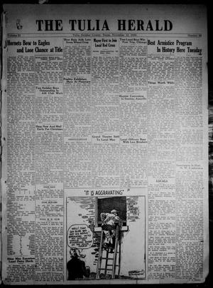 The Tulia Herald (Tulia, Tex), Vol. 21, No. 46, Ed. 1, Thursday, November 13, 1930