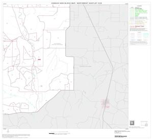 2000 Census County Subdivison Block Map: Northwest Hartley CCD, Texas, Block 6