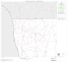 Map: 2000 Census County Subdivison Block Map: Quemado CCD, Texas, Block 1