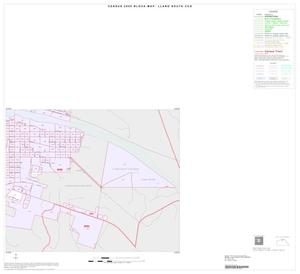 2000 Census County Subdivison Block Map: Llano South CCD, Texas, Inset A04