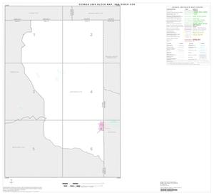 2000 Census County Subdivison Block Map: San Diego CCD, Texas, Index