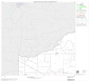 2000 Census County Subdivison Block Map: Woodson CCD, Texas, Block 1