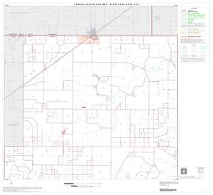 2000 Census County Subdivison Block Map: Stratford East CCD, Texas, Block 1