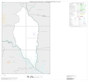 2000 Census County Subdivison Block Map: Chireno-Martinsville CCD, Texas, Index