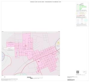 2000 Census County Subdivison Block Map: Rosenberg-Richmond CCD, Texas, Inset A01