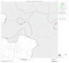 Map: 2000 Census County Subdivison Block Map: Hooks CCD, Texas, Block 3