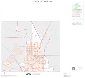 2000 Census County Subdivison Block Map: Brady CCD, Texas, Inset A01