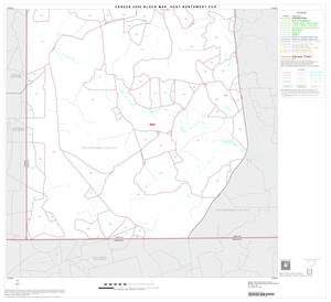 2000 Census County Subdivison Block Map: Post Northwest CCD, Texas, Block 5