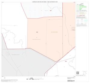 2000 Census County Subdivison Block Map: San Antonio CCD, Texas, Block 85