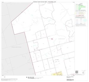 2000 Census County Subdivison Block Map: Coahoma CCD, Texas, Block 3