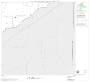 Primary view of object titled '2000 Census County Subdivison Block Map: Mount Pleasant CCD, Texas, Block 6'.