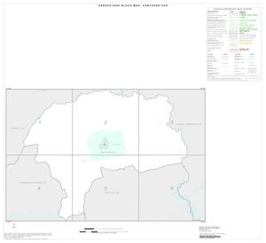 2000 Census County Subdivison Block Map: Carthage CCD, Texas, Index