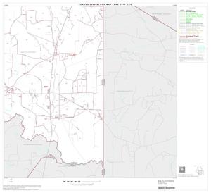 2000 Census County Subdivison Block Map: Ore City CCD, Texas, Block 4