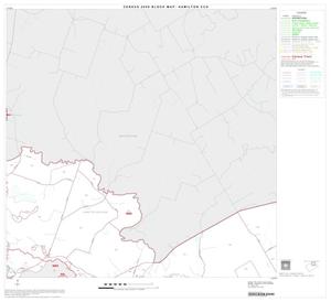 Primary view of object titled '2000 Census County Subdivison Block Map: Hamilton CCD, Texas, Block 3'.