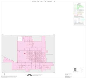 2000 Census County Subdivison Block Map: Muenster CCD, Texas, Inset A01