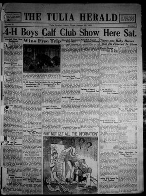 The Tulia Herald (Tulia, Tex), Vol. 21, No. 5, Ed. 1, Thursday, January 30, 1930