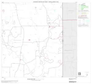 2000 Census County Subdivison Block Map: Santa Anna CCD, Texas, Block 5
