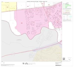 2000 Census County Subdivison Block Map: Sugar Land CCD, Texas, Block 9