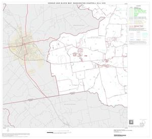 Primary view of object titled '2000 Census County Subdivison Block Map: Washington-Chappell Hill CCD, Texas, Block 3'.