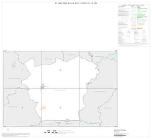 Primary view of object titled '2000 Census County Subdivison Block Map: Centerville CCD, Texas, Index'.