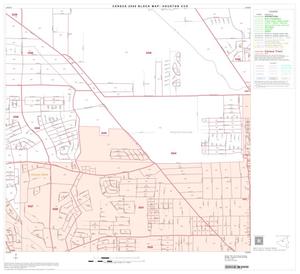 2000 Census County Subdivison Block Map: Houston CCD, Texas, Block 35