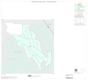 2000 Census County Subdivison Block Map: Llano South CCD, Texas, Inset B01