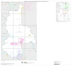 2000 Census County Subdivison Block Map: Angleton-Rosharon CCD, Texas, Index