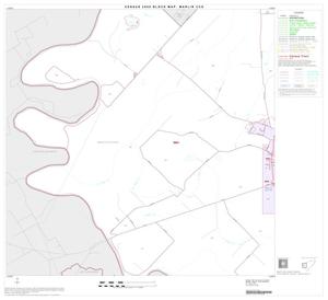 2000 Census County Subdivison Block Map: Marlin CCD, Texas, Block 4