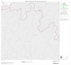 2000 Census County Subdivison Block Map: Mullin-Priddy CCD, Texas, Block 8