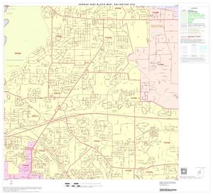 2000 Census County Subdivison Block Map: Arlington CCD, Texas, Block 8