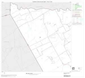 Primary view of object titled '2000 Census County Subdivison Block Map: Italy CCD, Texas, Block 1'.
