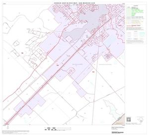2000 Census County Subdivison Block Map: San Marcos CCD, Texas, Block 10
