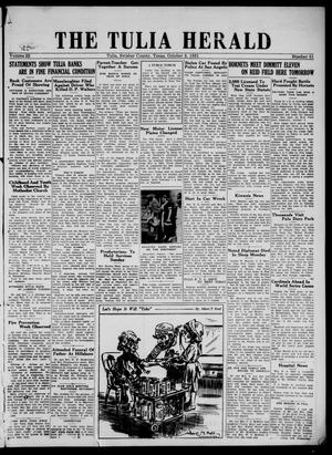 The Tulia Herald (Tulia, Tex), Vol. 22, No. 41, Ed. 1, Thursday, October 8, 1931