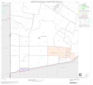 2000 Census County Subdivison Block Map: Corpus Christi West CCD, Texas, Block 4