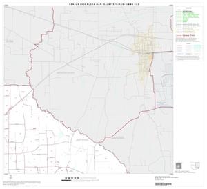 2000 Census County Subdivison Block Map: Dalby Springs-Simms CCD, Texas, Block 2