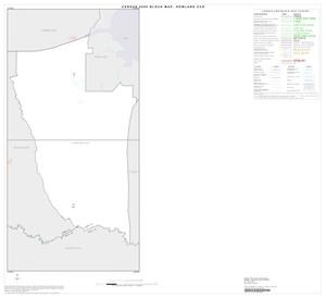 2000 Census County Subdivison Block Map: Howland CCD, Texas, Index