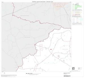2000 Census County Subdivison Block Map: Center CCD, Texas, Block 1