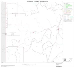 2000 Census County Subdivison Block Map: Brownwood CCD, Texas, Block 10