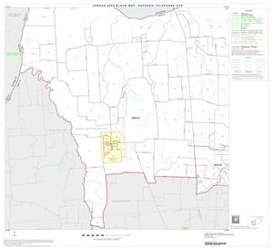 2000 Census County Subdivison Block Map: Ravenna-Telephone CCD, Texas, Block 4