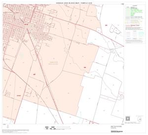 2000 Census County Subdivison Block Map: Temple CCD, Texas, Block 11