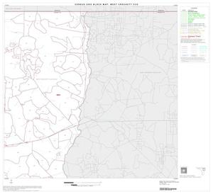 Primary view of object titled '2000 Census County Subdivison Block Map: West Crockett CCD, Texas, Block 4'.