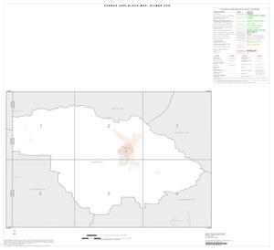 2000 Census County Subdivison Block Map: Gilmer CCD, Texas, Index
