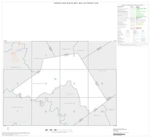 2000 Census County Subdivison Block Map: Mullin-Priddy CCD, Texas, Index