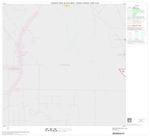 2000 Census County Subdivison Block Map: Cedar Creek Lake CCD, Texas, Block 1